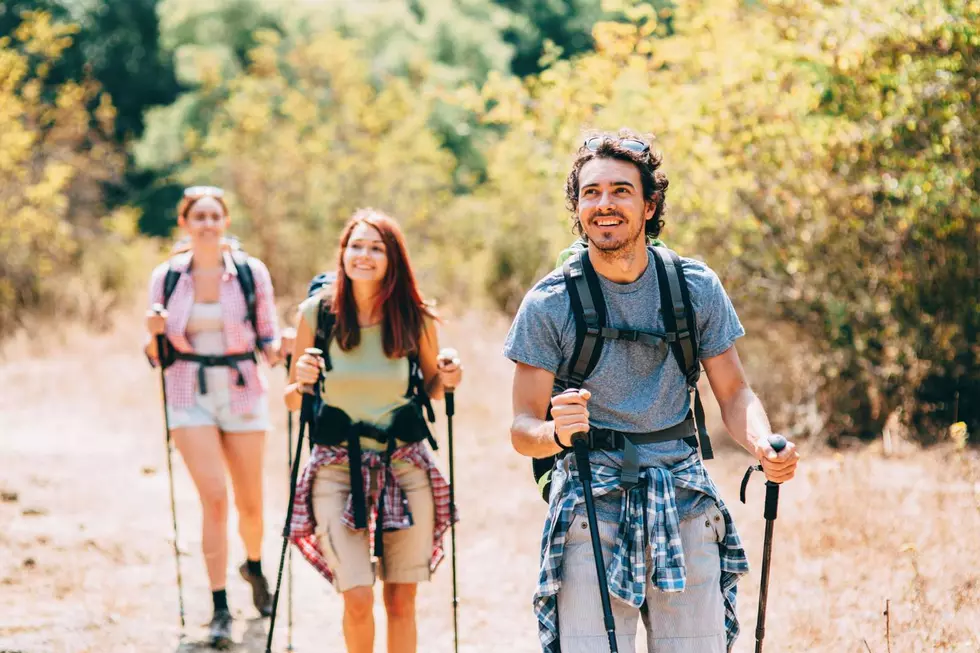 hikers on trail