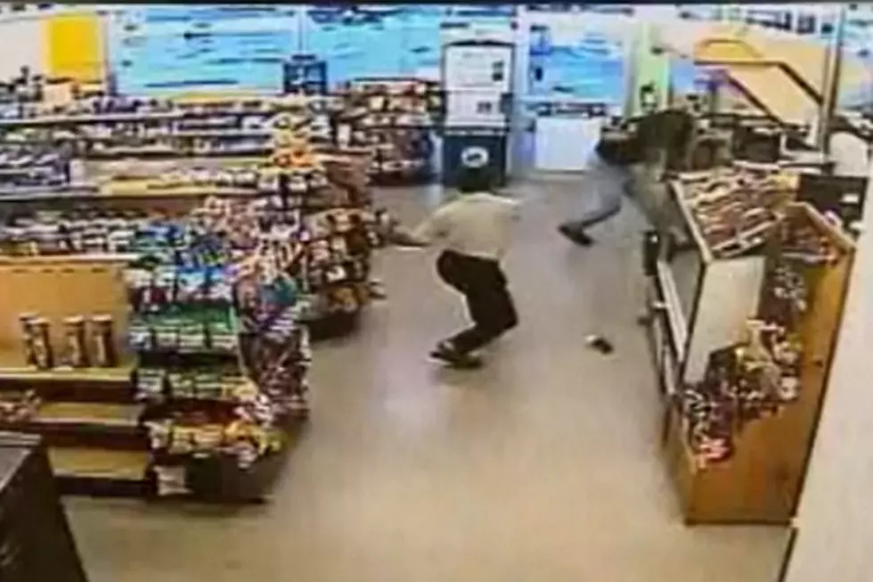 Convenience Store Clerk Clobbers Thief With Beer Cans