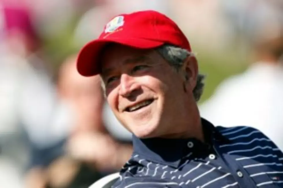 Former President George W. Bush or Artist &#8220;43.&#8221;  Either Way, it&#8217;s the Same Guy! [VIDEO]