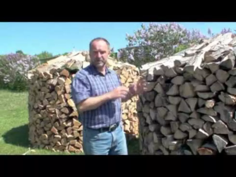 Round Woodpiles Might be a Better Way to Stack Firewood