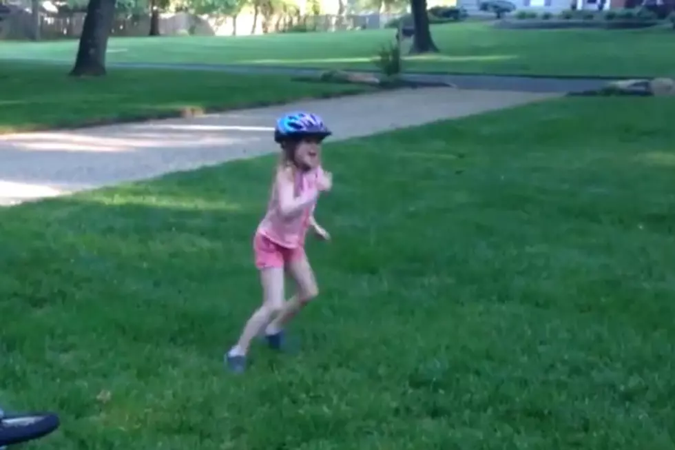 Enjoy the Excitement of this Girl Riding a Bike for the First Time [VIDEO]