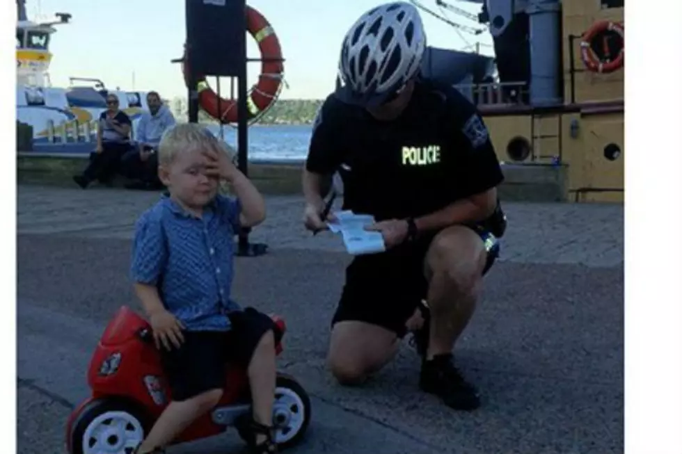 Police Give Child Fake Ticket in Halifax, Canada