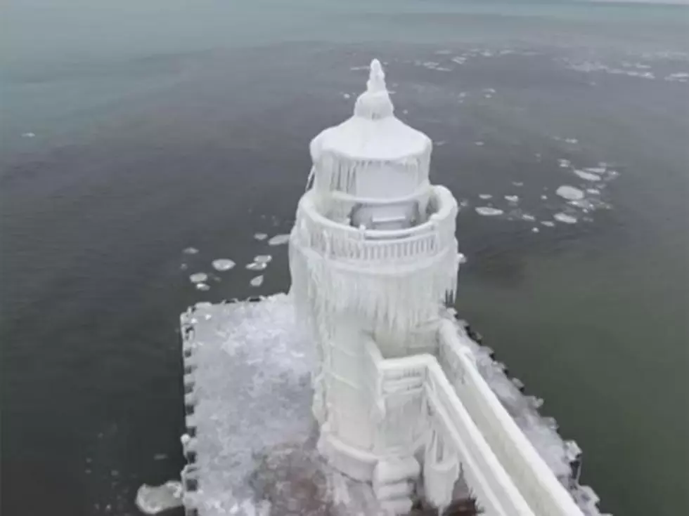 See This Maine-Like Light House Fully Encased In Ice Is Something Out Of A Frozen Fairy Tale Storybook