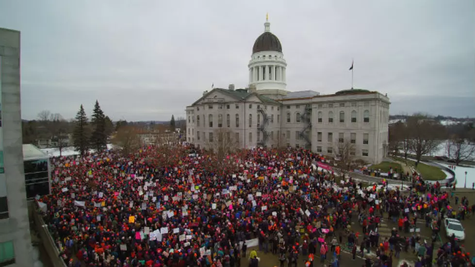 Thousands Show for &#8216;Women&#8217;s March on Maine&#8217; in Augusta [photos]