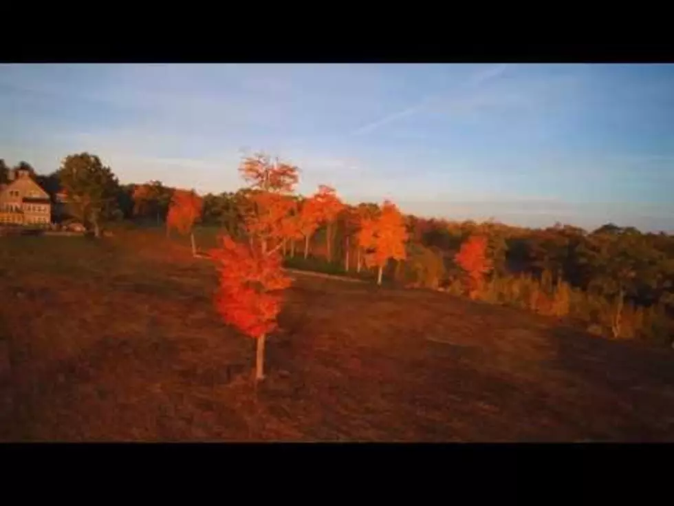 Maine Drone Video: Breathtaking Sunrise in Pittston, Maine