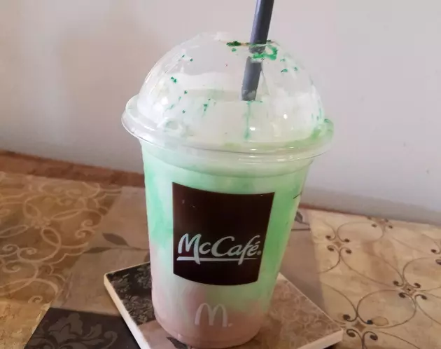 McDonalds Makes A Straw Specifically For Drinking Shamrock Chocolate Shakes!  Check Out The Video Of Cooper Demonstrating It
