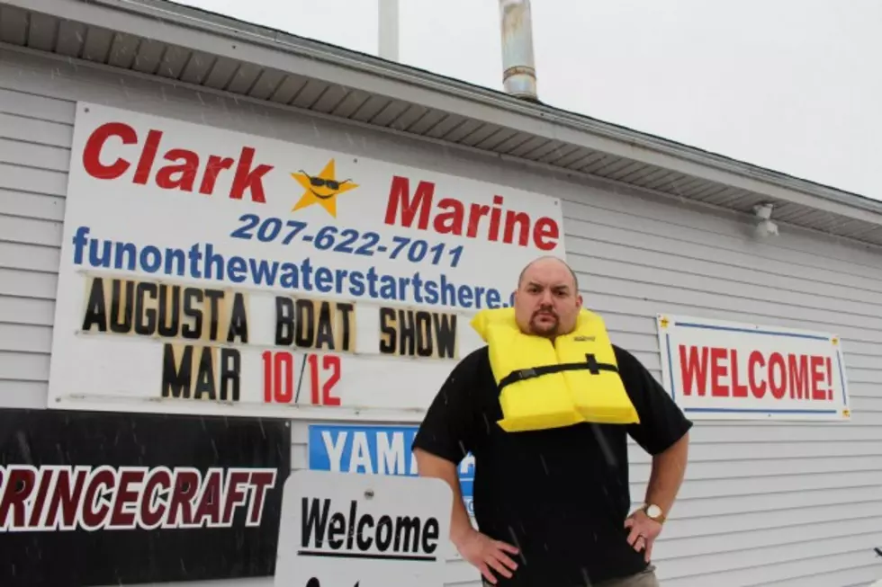 Matt Anxiously Awaiting Boating Weather&#8230;. In a Hail Storm.