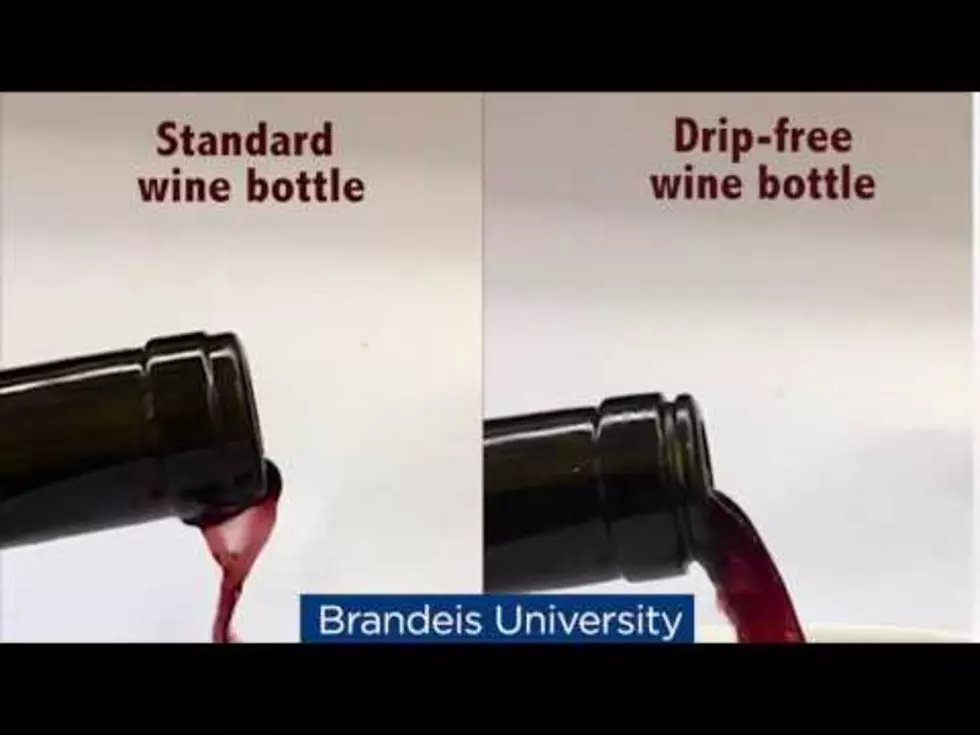 Yo Ladies! Your Problems have been Solved with the Drip-Free Wine Bottle!