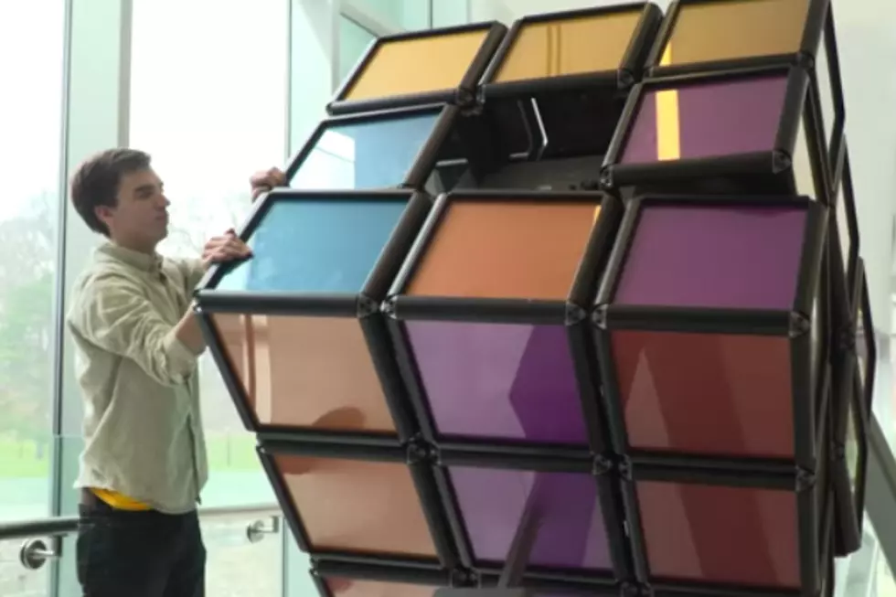 You Have to See the World’s Largest Rubik’s Cube