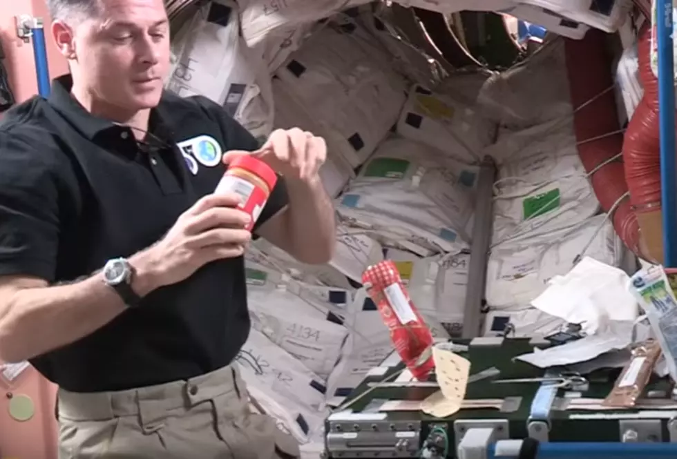 Ever Wonder How You Make A Classic PB&J In Space?  Check Out This Video!