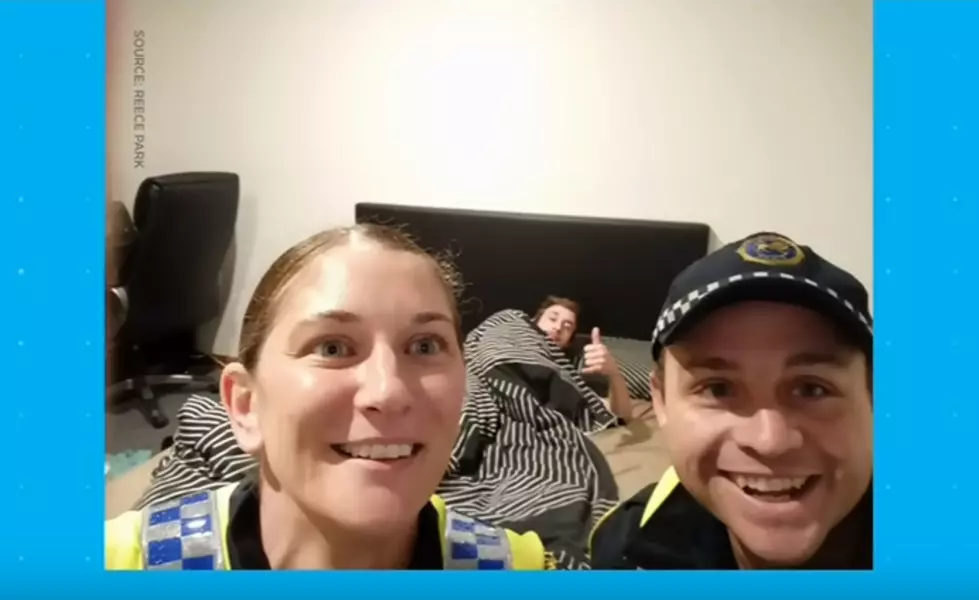 Man Finds Selfie With Cops On His Phone After A Long Night Of Drinking