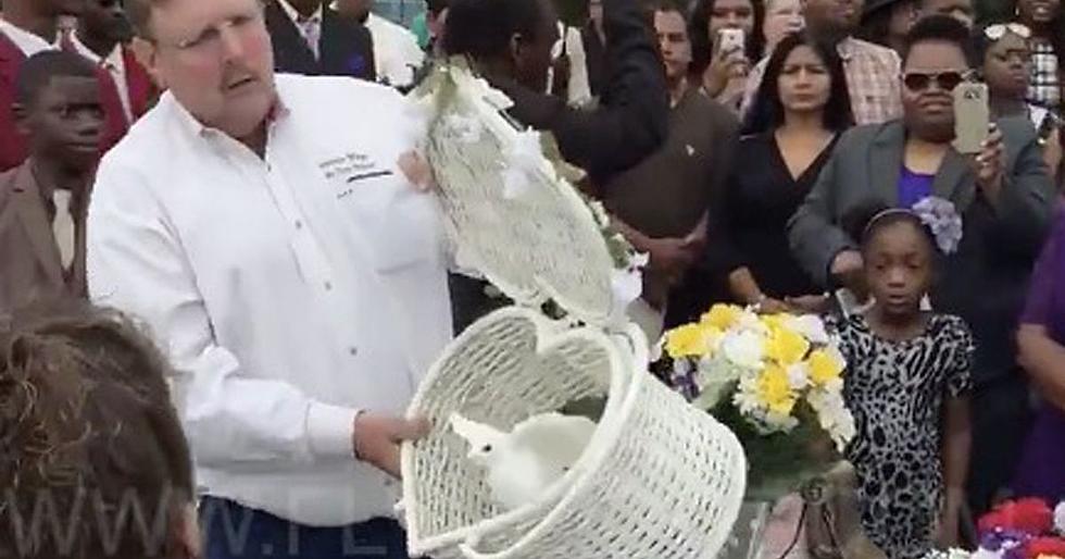 Trinity Doves Released at Funeral Mowed Down By Truck