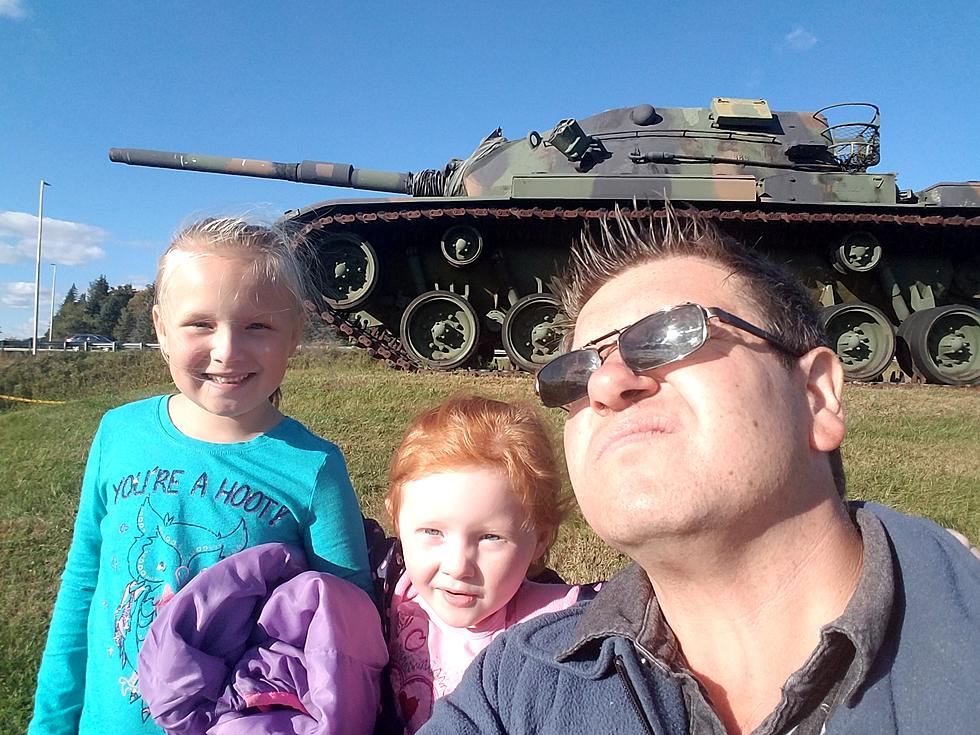 Cooper And His Daughters Visit The Cole Land Transportation Museum