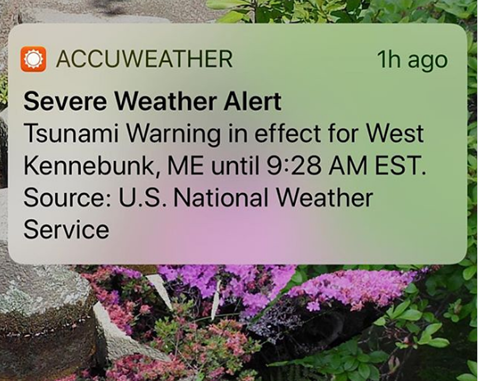 Thousands Of Mainers Get False Tsunami Warning
