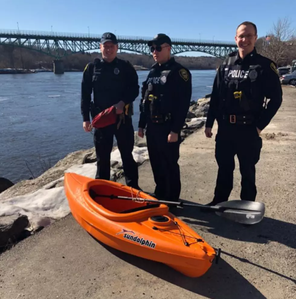 Kennebec River Kayaker Rescued