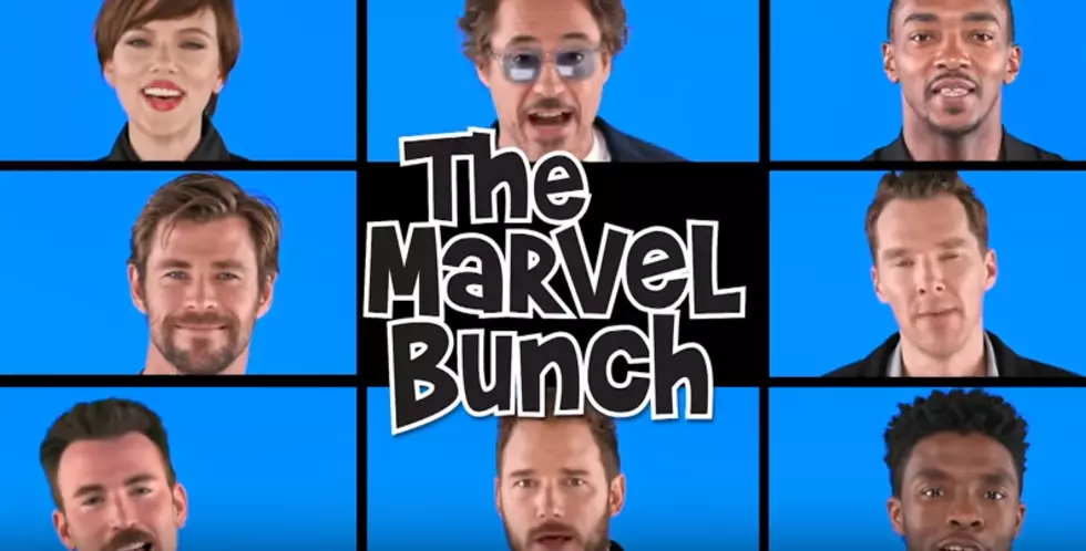 Check Out This Brady Bunch-Style Sing-A-Long With The Avengers
