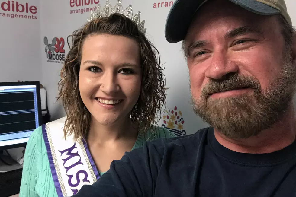 Miss Maine International 2018, Brianna Bodman, on the Moose Morning Show