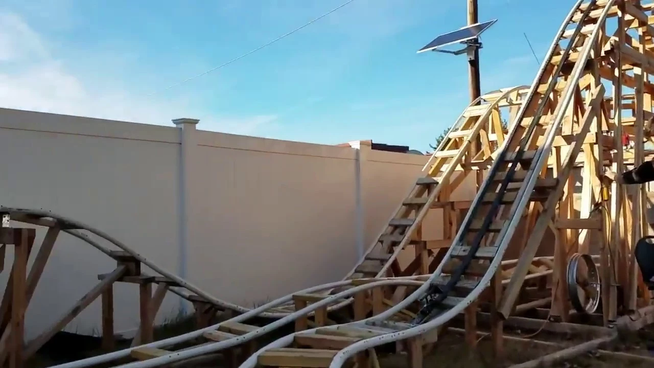 Check Out These Backyard Homemade Roller Coasters