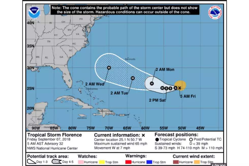 Tropical Storm Could Hit Maine Next Week