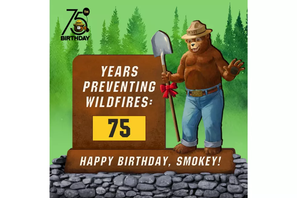 Happy Birthday to My Birthday Buddy: Smokey Bear