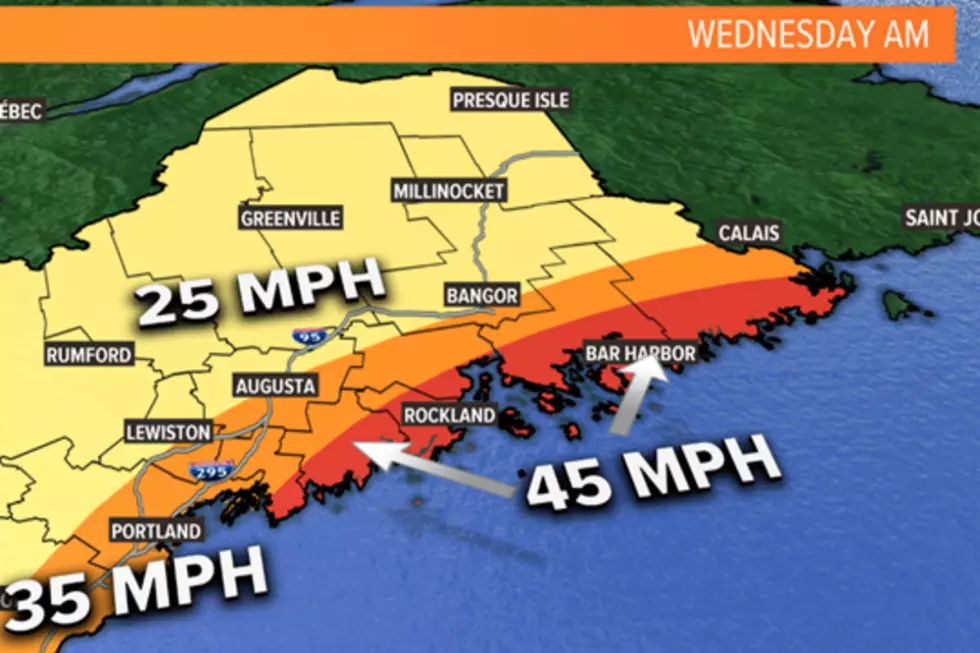 Batten Down The Hatches, Heavy Rain & Wind For Maine Tonight
