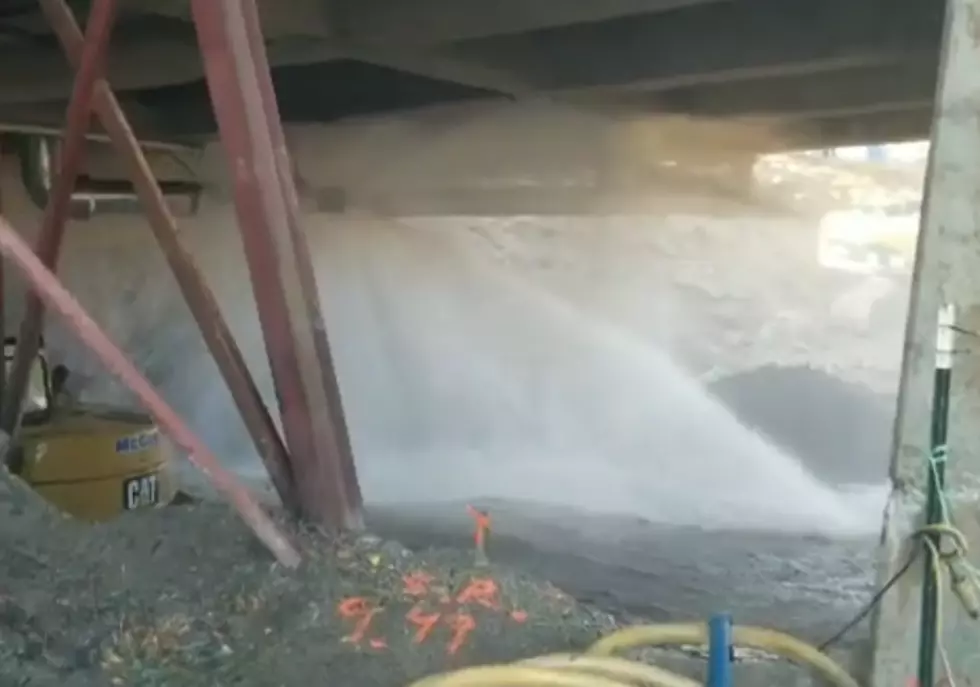 Crazy Video of Gardiner Water Main Break
