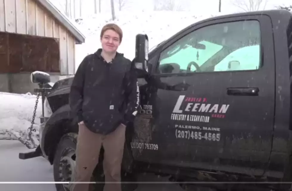 Maine’s Youngest Contracted Plow Driver is Erskine Freshman
