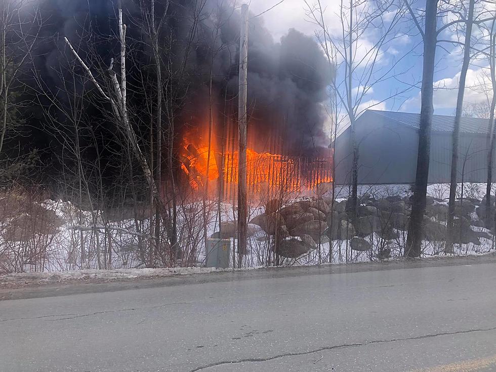 Structure Fire On Legion Park Road In Vassalboro