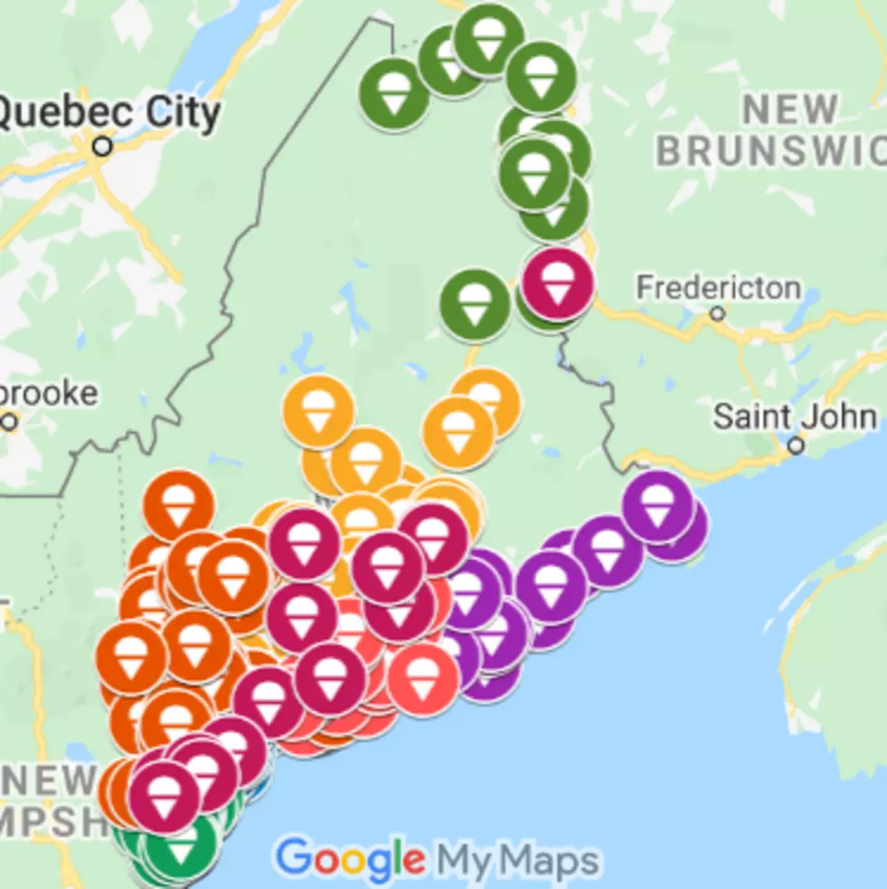 Ice Cream Trail (Google Maps)