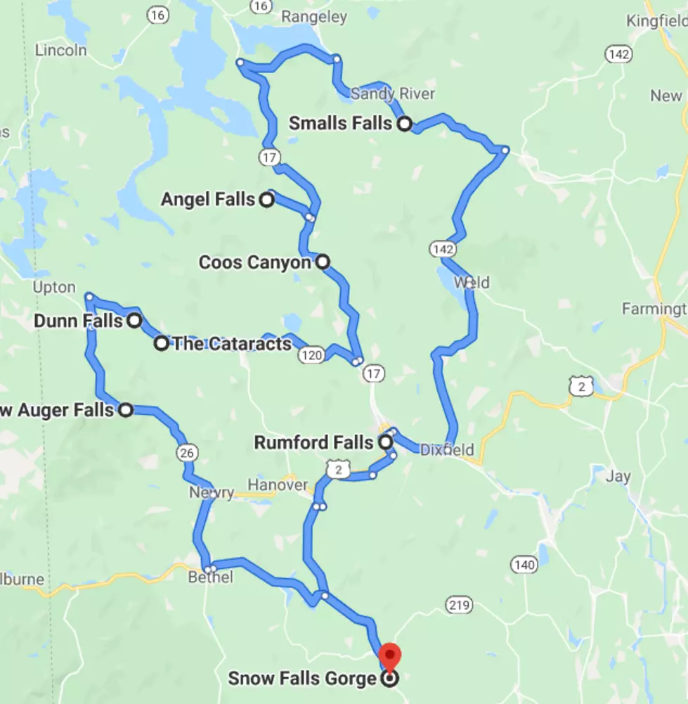 Waterfall Loop (Google Maps)