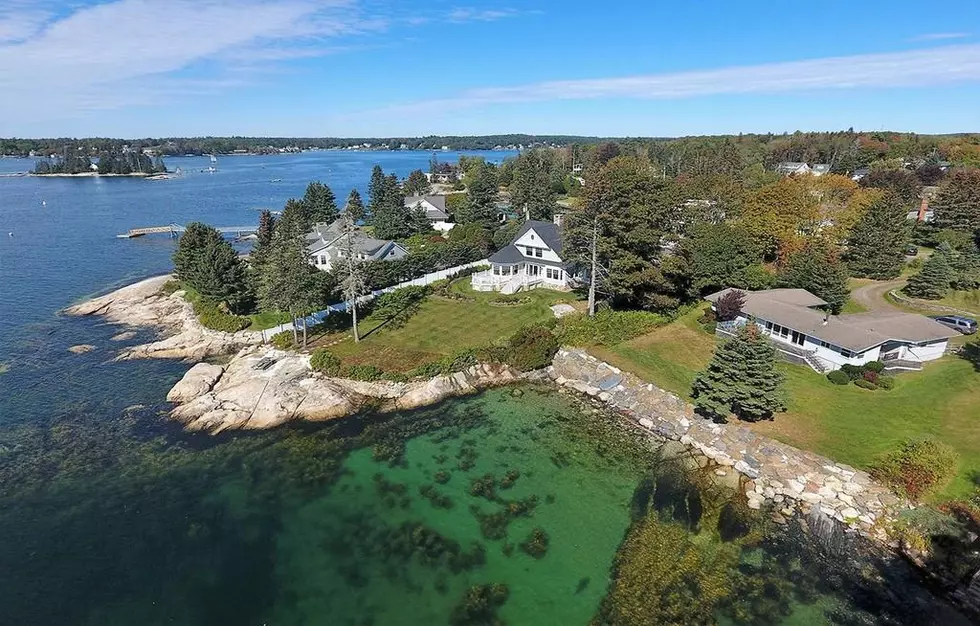 Sprawling $2.2M Boothbay Home Comes Complete W/ Grand Piano