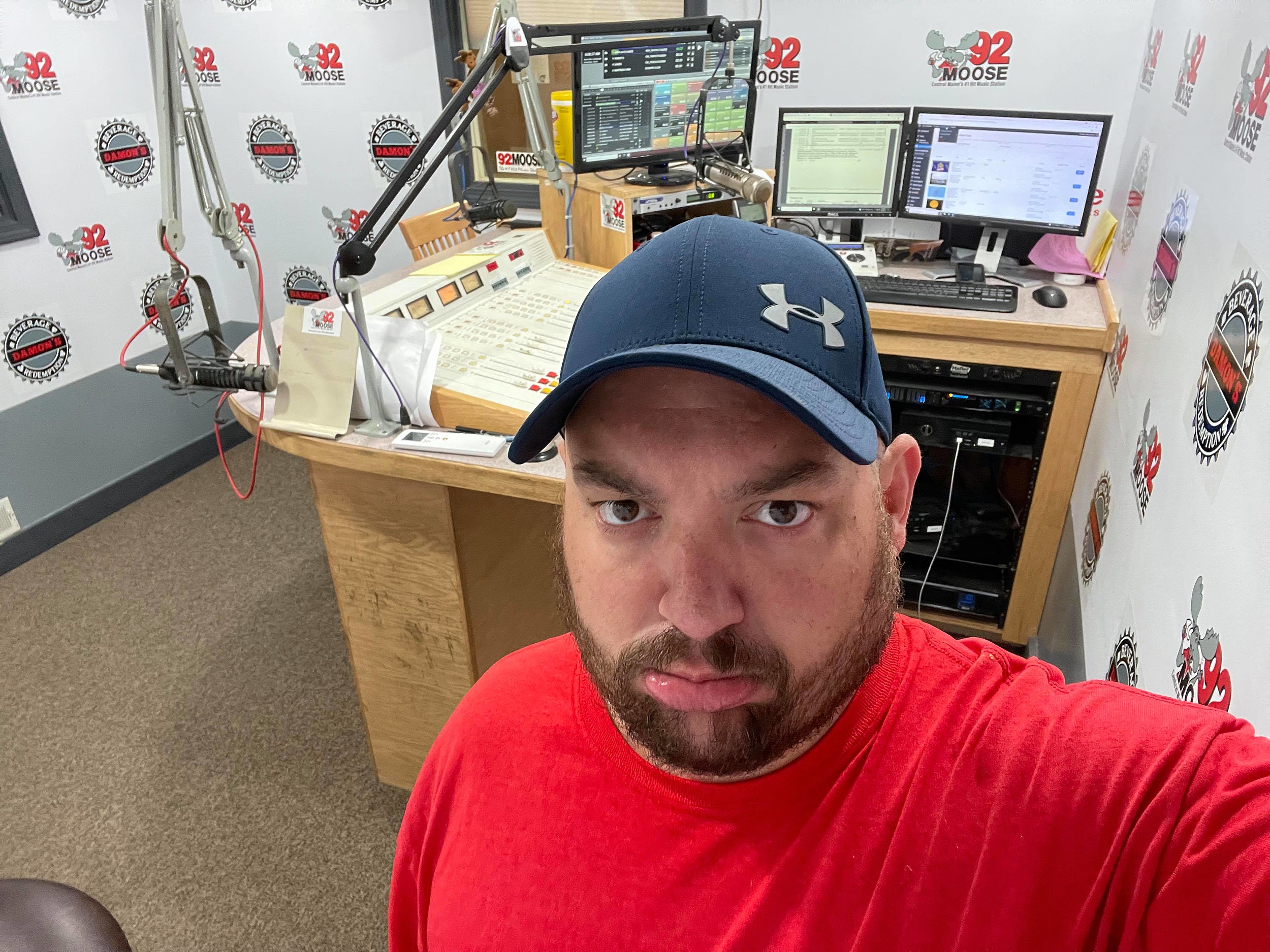 Its a Strange Day as I Do The Moose Morning Show Alone