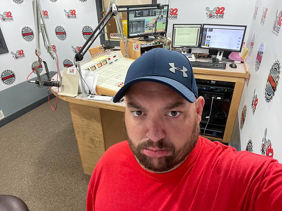 It's a Strange Day as I Do The Moose Morning Show Alone