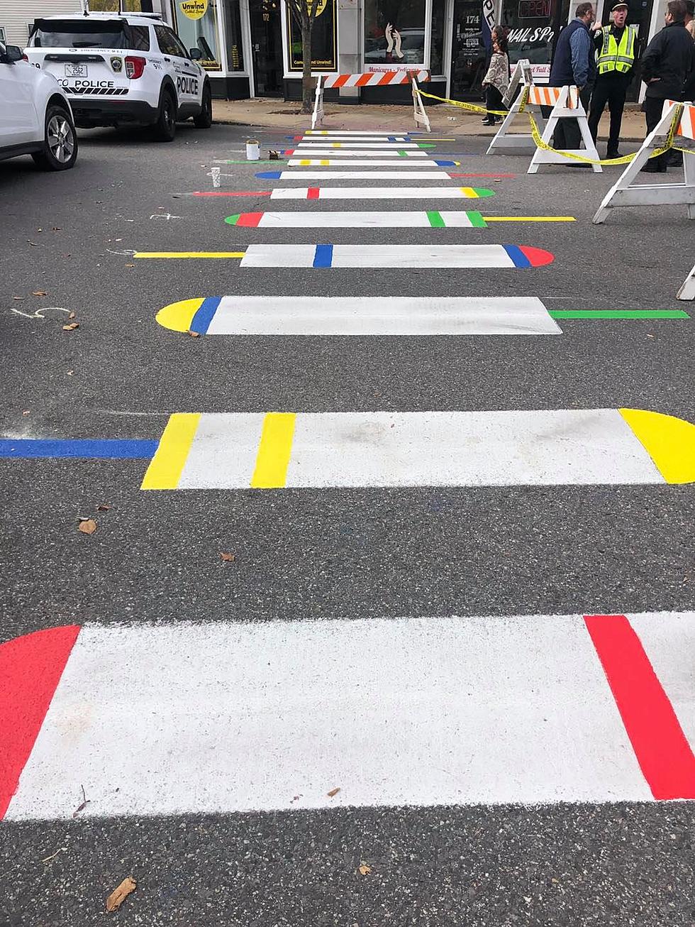 Check Out the First Crosswalk to Ever be Decorated in Saco