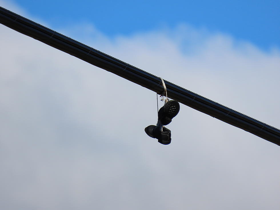 Have you Seen the Baby Shoes Hanging from the Sky in Manchester, Maine?