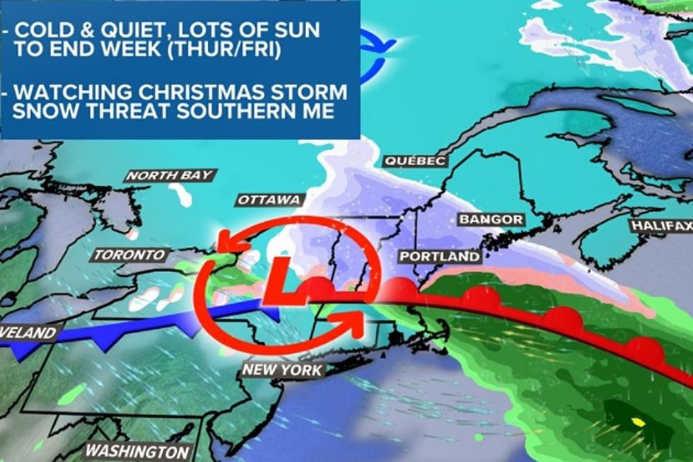Maine Meteorologists Tracking Possible Christmas Day Storm