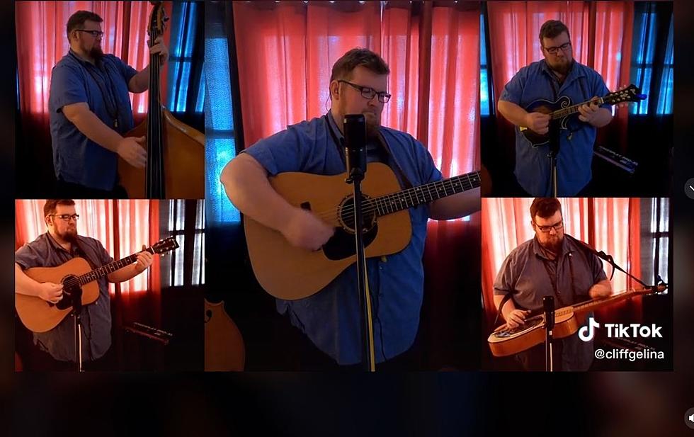 Augusta Maine Musician Crushes The One-Man-Band Challenge in Must-See Video