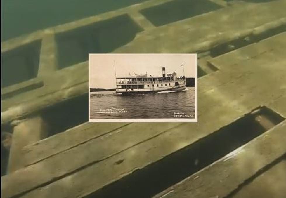 There's an Actual Shipwreck on Bottom of Maine's Moosehead Lake