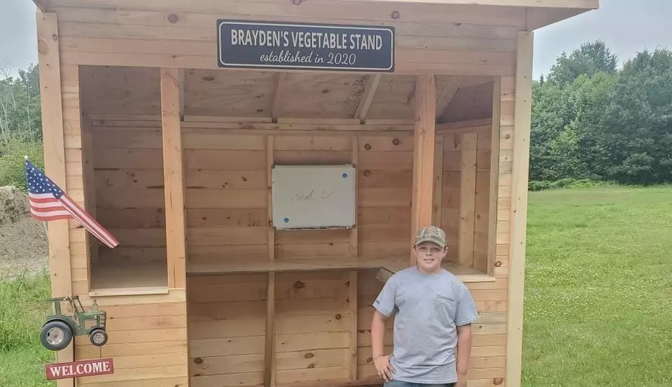 11-Year-Old Maine Child Opens Vegetable Stand