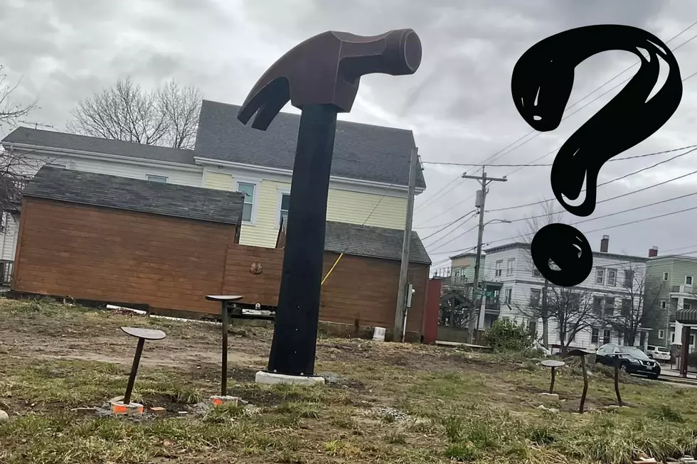 Why Is There a Random Statue of a Huge Hammer in Maine?