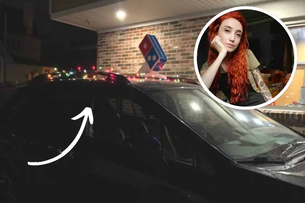 Maine Delivery Driver Spreads Extra Holiday Cheer With Her Christmas Lights-Covered Car