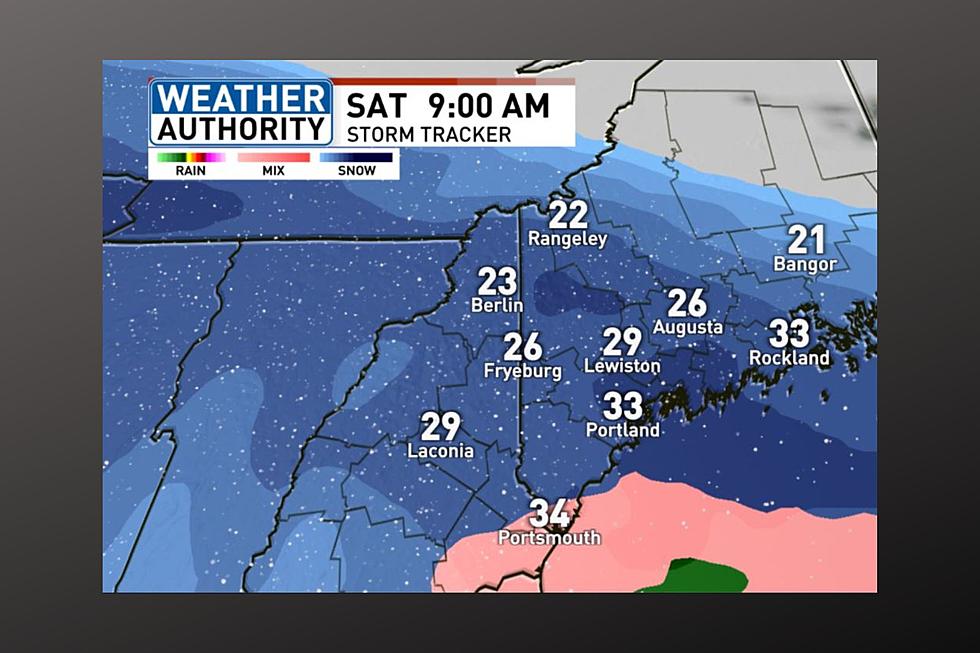 Here&#8217;s How Much Snow Central Maine is Likely to Get Friday into Saturday