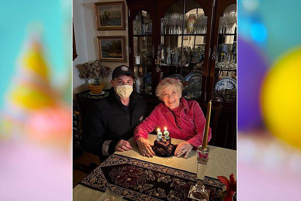 Maine Firefighter Makes Sure This Woman Isn't Alone on Birthday