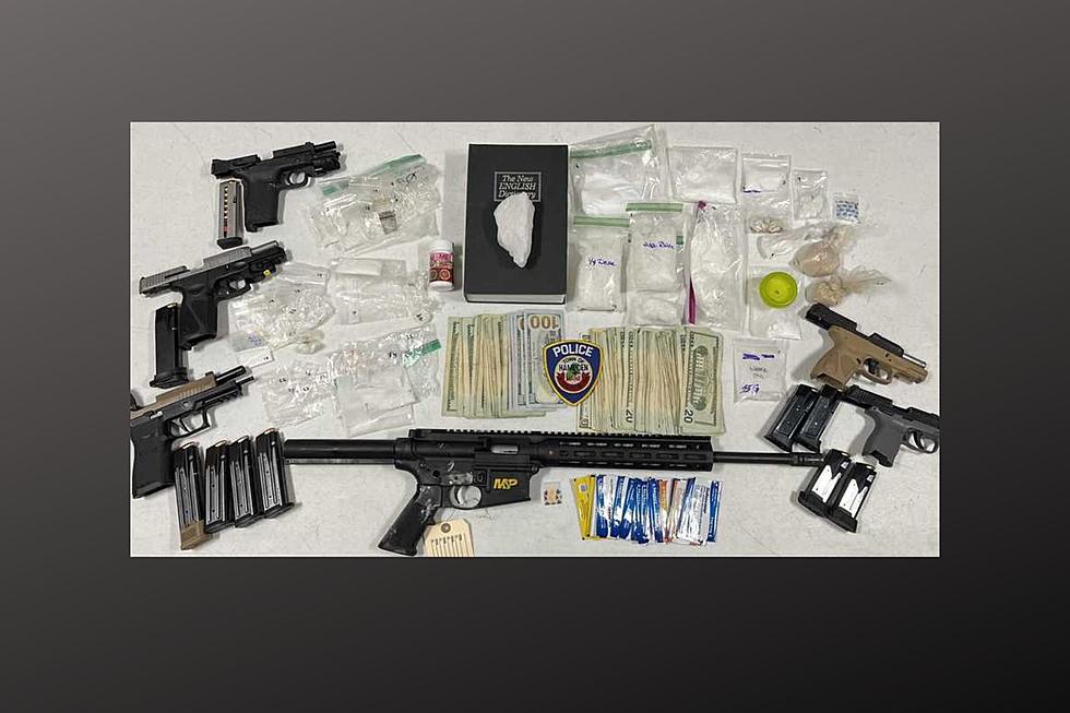 Maine Drug Bust Yields a Pile of Guns And More Than $85,000.00 Worth of Illegal Drugs