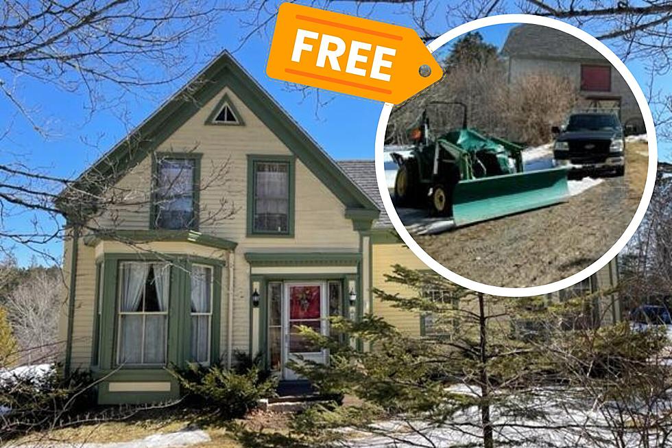 This Maine House for Sale Comes With a Free Tractor and Pick-Up Truck 