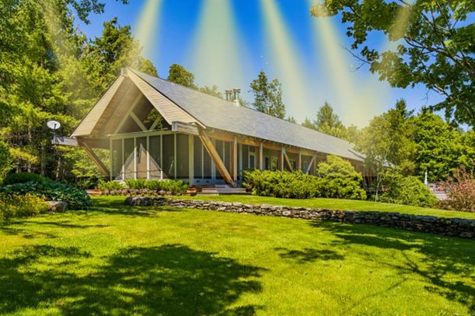 Jaw-Dropping $17.5M New England Home Looks Just Like a Covered Bridge