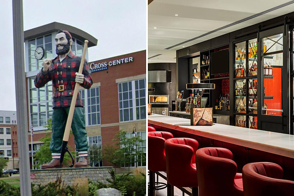This Lumberjack-Themed Restaurant Is Near a Huge Paul Bunyan Statue in Maine