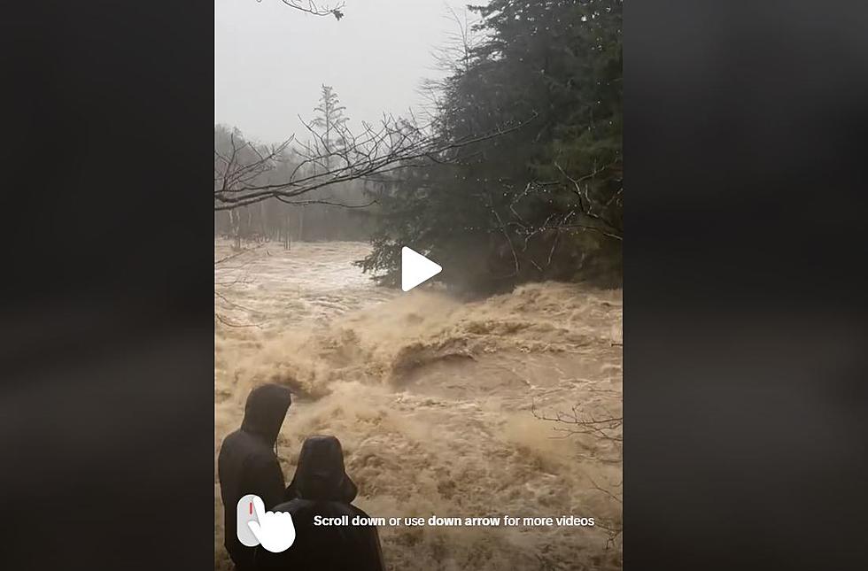 Wild Video Shows Historic Flooding at Maine Ski Resort as Access Roads Wash Away Like Toys