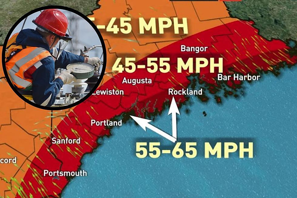 Here's Where in Maine Monday Power Outages Are Most Likely