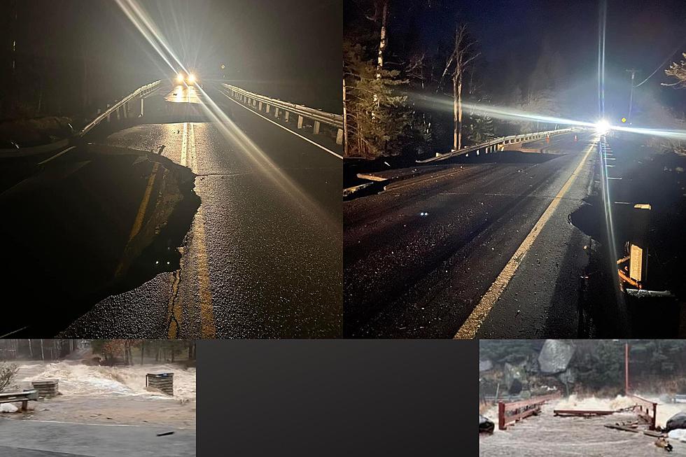 Crazy Photos Show Major Maine Route Leading to Sugarloaf Almost Completely Gone
